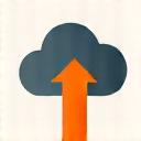 Cloud with an upward arrow icon.